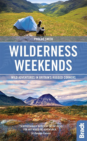 Wilderness Weekends camping book on Wild adventures in Britain campsites in UK campsite books