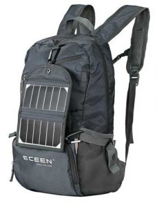 eceen solar powered hiking daypack for hiking solar power rucksack with solar panel for backpacking review