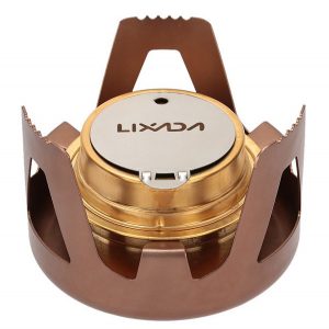lixada mini ultra light spirit burner stove for camping alcohol stove portable stoves cookware for cookout stove for trekking guide