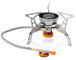 lixada camping stove for camp cooking windproof gas stove butane burner portable foldable split furnace for trekking cooking