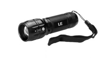 LE Adjustable Focus LED Torch Super Bright Zoomable LED Flashlight camping things to bring in backpack