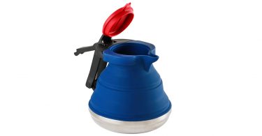 camping things to pack for camp cooking Silicone Collapsible Kettle for campsite